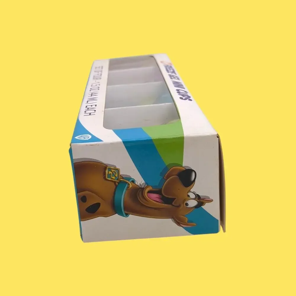 Scooby Doo Mini Shot Glass Plastic Freeze Gel Cups 1.5 oz 4pc Shaggy